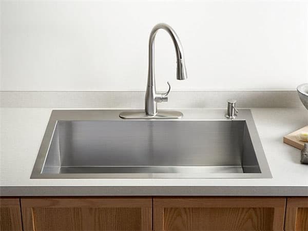 Top mount Sinks