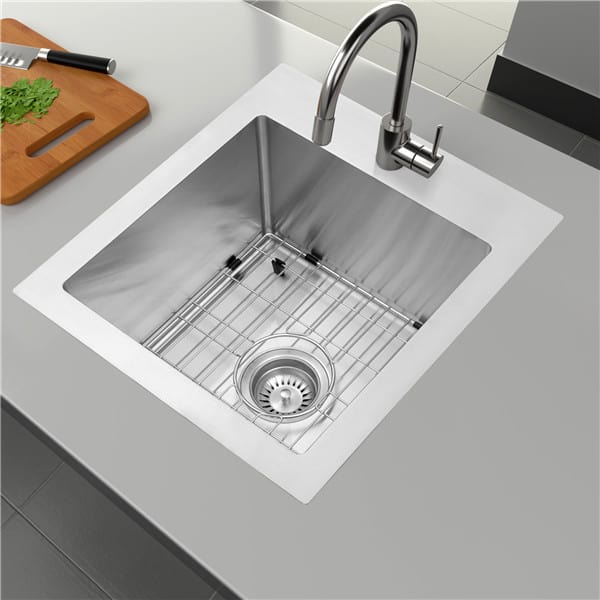 hand made stainless steel sink