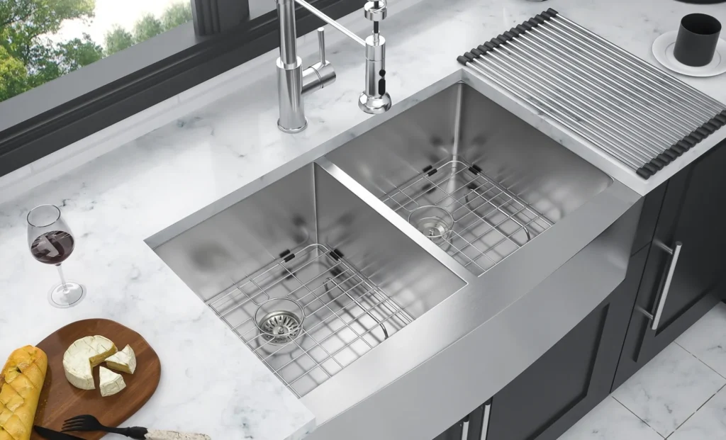 stainless steel sink