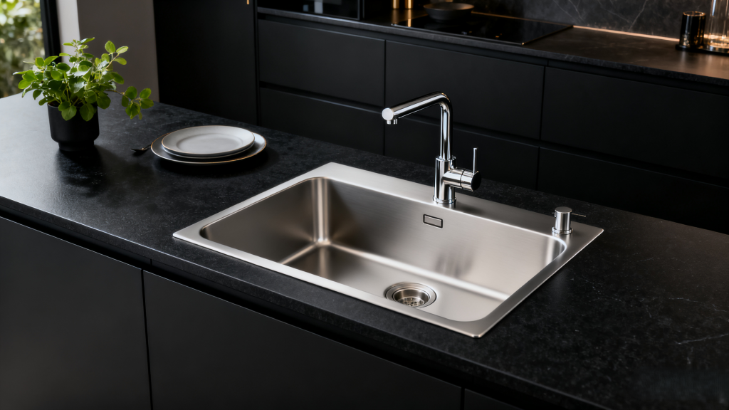Satin Finish Kitchen Sink