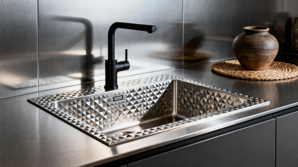 Textured Finish Kitchen Sink