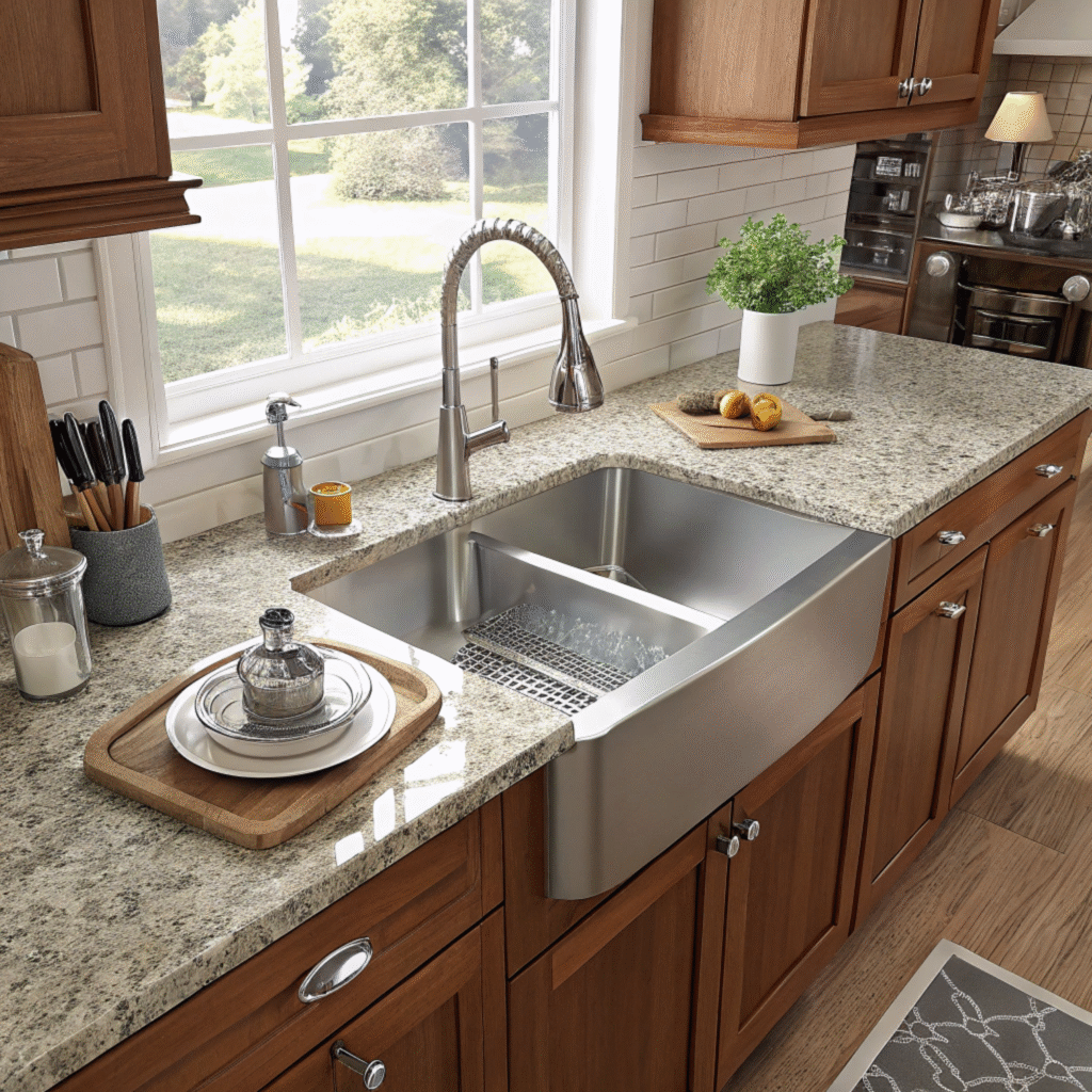 stainless steel sink