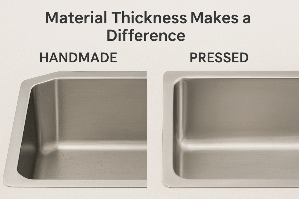 Difference Material Thickness