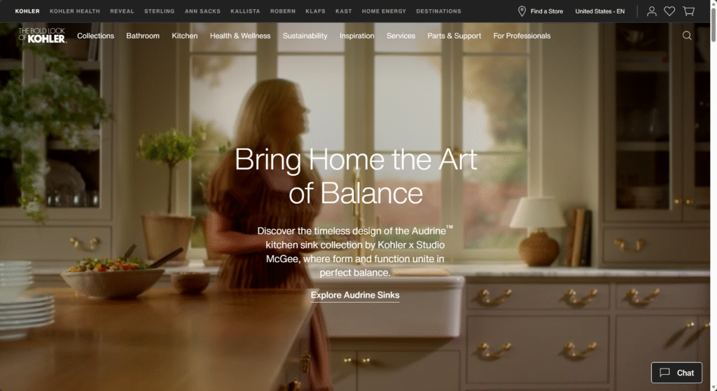 KOHLER HOME PAGE