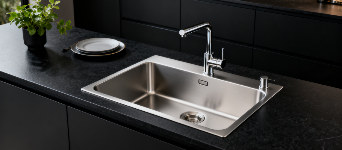 stainless steel sink