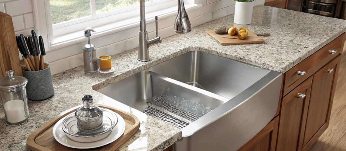 stainless steel sink