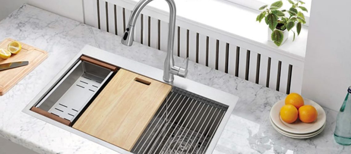 stainless steel sink