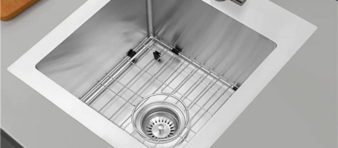 hand made stainless steel sink