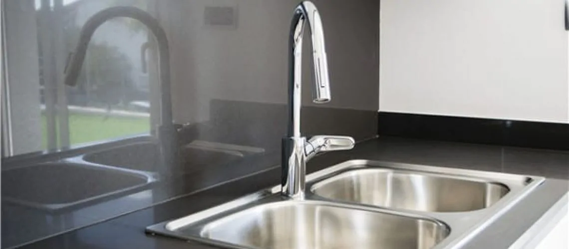 stainless steel sink