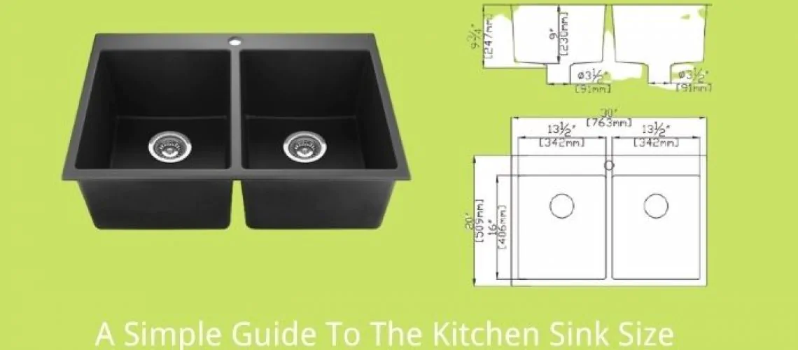 Kitchen sink Size