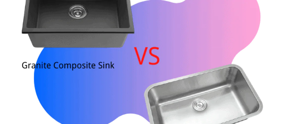 granite composite sink VS stainless steel sink